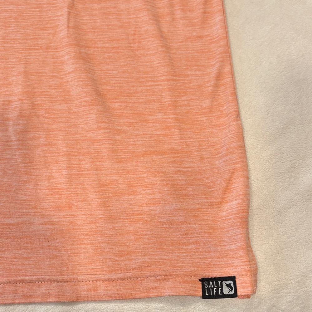 Salt Life Coral Polo Shirt - Picture 7 of 12